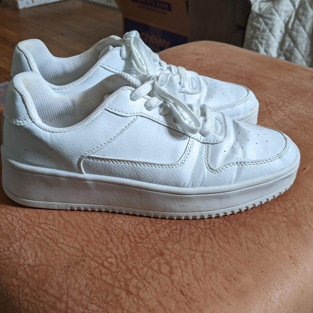 Classic White Sneakers